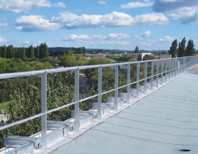 Garde-corps Fixation Sabot Z Montant Droit